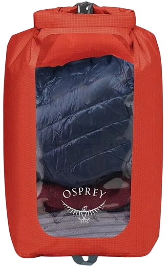 Гермомешок Osprey Dry Sack 20 W/Window Mars Orange - Фото 2 большая