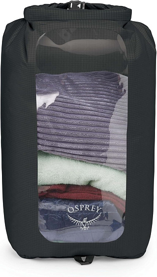 Гермомешок Osprey Dry Sack 35 W/Window Black - Фото 1 большая