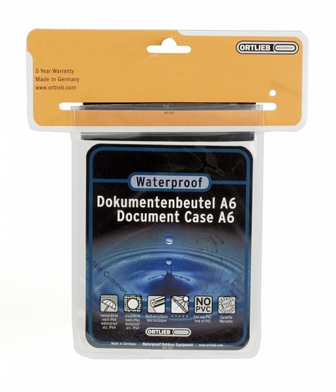 Чехол Ortlieb Document Bag A6 Black - Фото 1 большая