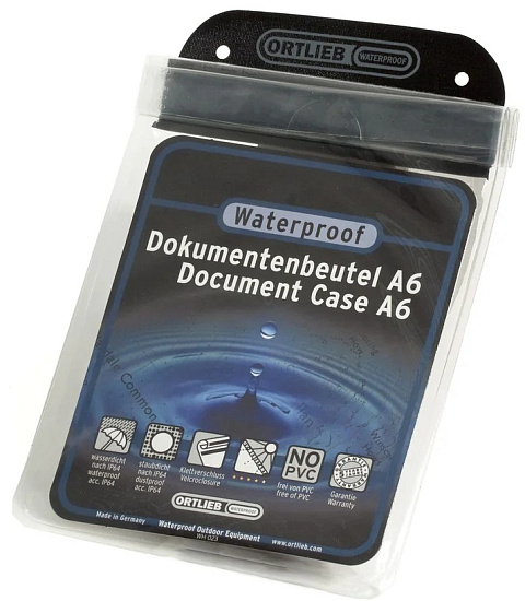 Чехол Ortlieb Document Bag A6 Black - Фото 3 большая