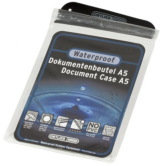 Чехол Ortlieb Document Bag A5 Black - Фото 3 большая