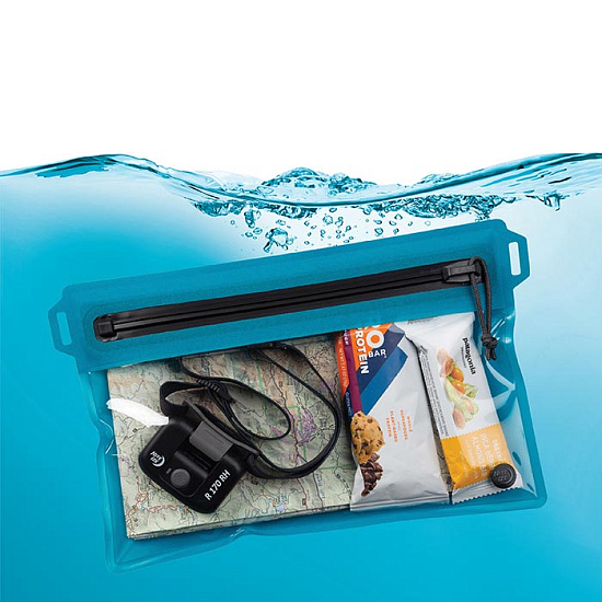 Водонепроницаемая сумка Nite Ize RunOff Waterproof Medium Charcoal - Фото 5 большая