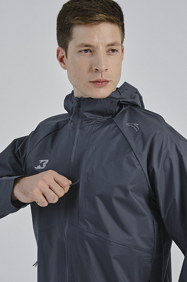 Куртка мужская Anta Racing Challenge Dark Blue - Фото 4 большая