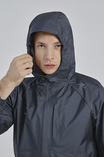 Куртка мужская Anta Racing Challenge Dark Blue - Фото 8 большая