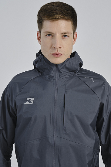 Куртка мужская Anta Racing Challenge Dark Blue - Фото 10 большая