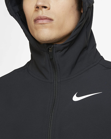 Куртка мужская Nike Winterised Woven Black/Black - Фото 4 большая