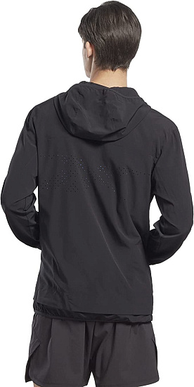 Куртка мужская Reebok Certified Jacket Черный - Фото 3 большая