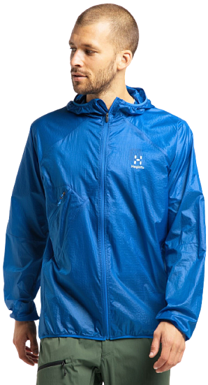 Куртка мужская Haglofs L.I.M Shield Comp Hoody Storm Blue - Фото 3 большая