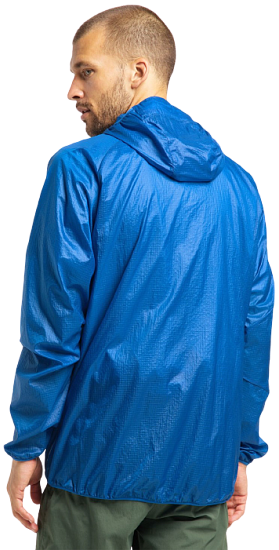Куртка мужская Haglofs L.I.M Shield Comp Hoody Storm Blue - Фото 4 большая