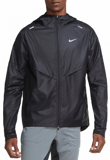 Куртка мужская Nike Shieldrunner Black - Фото 1 большая