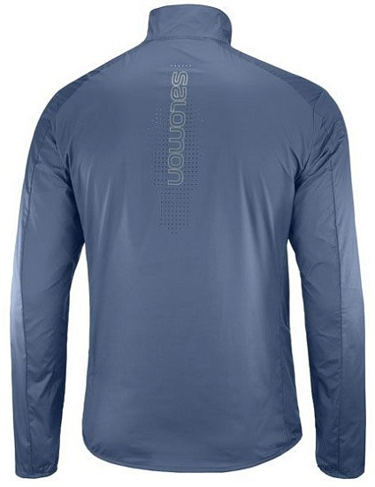 Куртка мужская Salomon Sense Dark Denim - Фото 2 большая