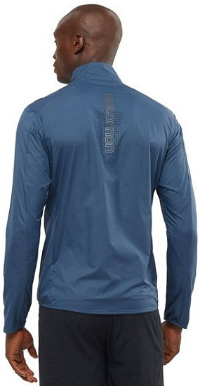 Куртка мужская Salomon Sense Dark Denim - Фото 4 большая