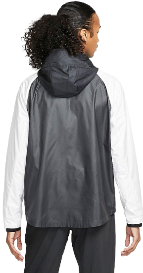 Куртка мужская Nike Windrunner Trail Black/Dark Smoke Grey/White - Фото 3 большая