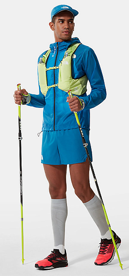 Куртка мужская The North Face Flight Lightriser Wind Banff Blue - Фото 9 большая