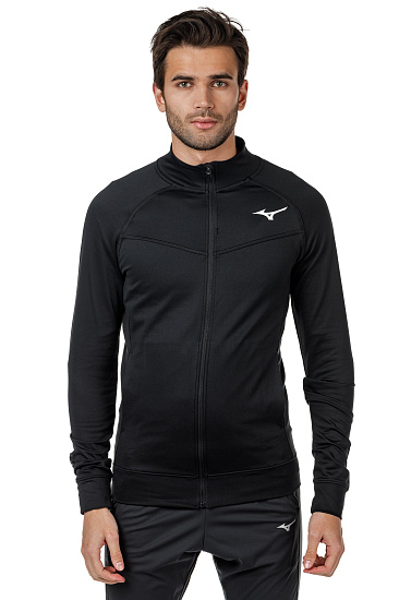 Куртка мужская Mizuno Training Чер - Фото 4 большая