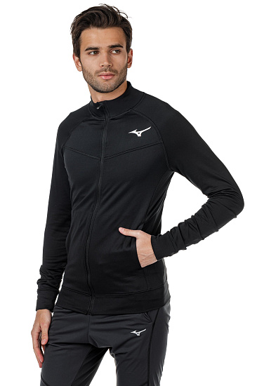 Куртка мужская Mizuno Training Чер - Фото 5 большая