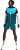 Куртка мужская Nike Windrunner Obsidian/Dark Teal Green/Chlorine Blue - Фото 3 малая