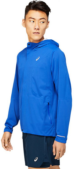 Куртка мужская ASICS Accelerate Monaco Blue - Фото 3 большая