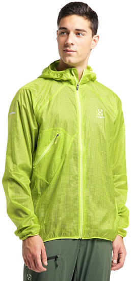 Куртка мужская Haglofs L.I.M Shield Comp Hoody Sprout Green - Фото 3 большая
