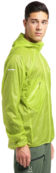 Куртка мужская Haglofs L.I.M Shield Comp Hoody Sprout Green - Фото 5 большая
