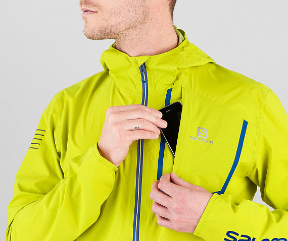 Куртка мужская Salomon Bonatti Pro WP Citronelle - Фото 4 большая