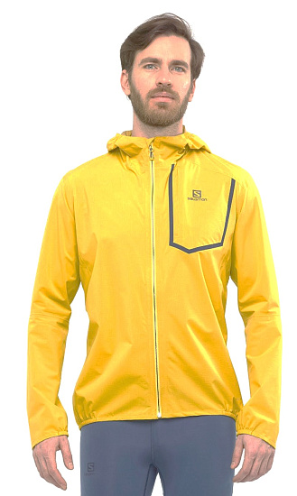 Куртка мужская Salomon Bonatti Pro WP Lemon Curry - Фото 3 большая