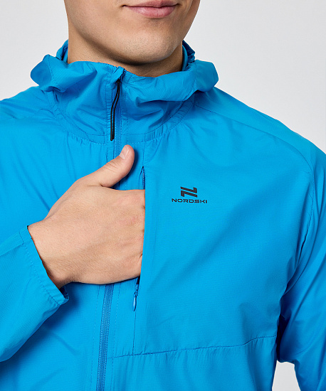 Куртка мужская Nordski Easy Run Cobalt - Фото 7 большая
