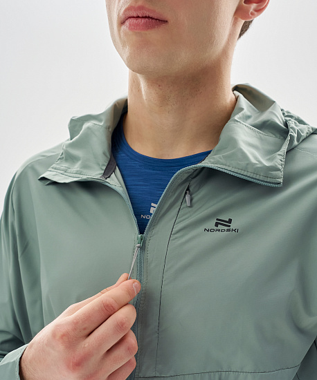 Куртка мужская Nordski Easy Run Ice Mint - Фото 5 большая