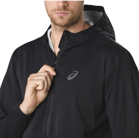 Куртка мужская ASICS Accelerate Performance Black - Фото 5 большая