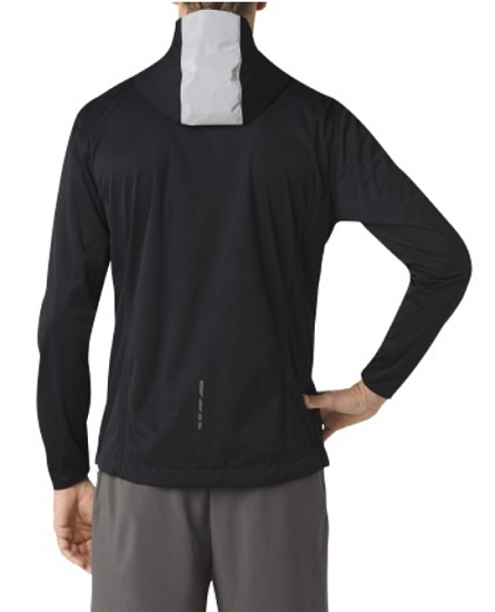 Куртка мужская ASICS Accelerate Performance Black - Фото 6 большая