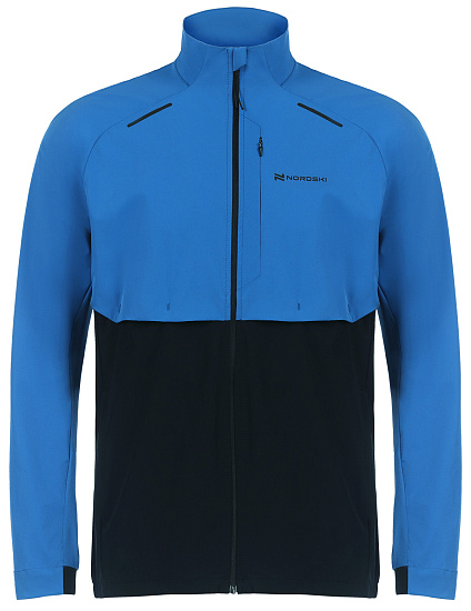 Куртка мужская Nordski Pro Energy Running Sea/Black - Фото 1 большая