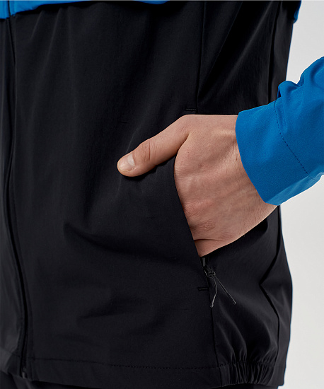 Куртка мужская Nordski Pro Energy Running Sea/Black - Фото 9 большая