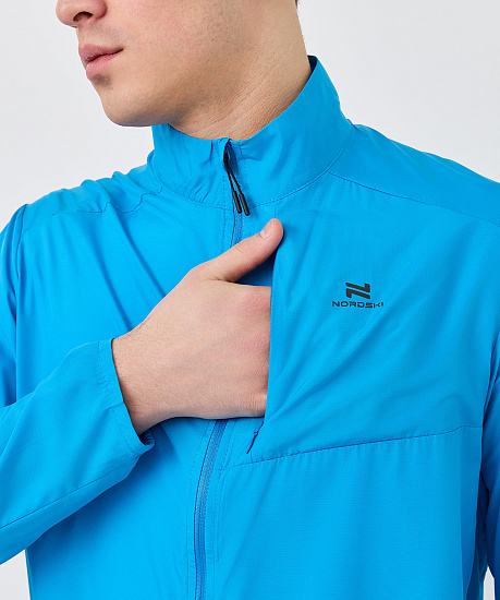 Куртка мужская Nordski Upcast Cobalt - Фото 5 большая