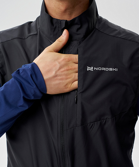 Жилет мужской Nordski Upcast Black - Фото 4 большая