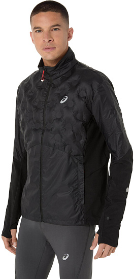 Куртка мужская ASICS Road Winter Performance Black - Фото 5 большая