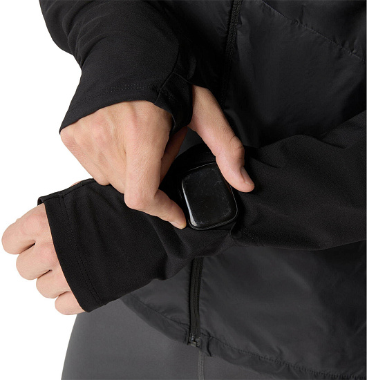 Куртка мужская ASICS Road Winter Performance Black - Фото 8 большая