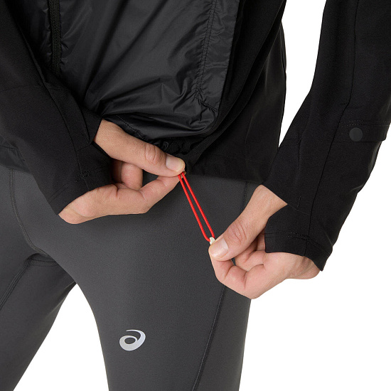 Куртка мужская ASICS Road Winter Performance Black - Фото 10 большая