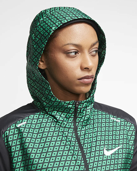 Куртка унисекс Nike Kenya Shieldrunner Chile Red - Фото 4 большая