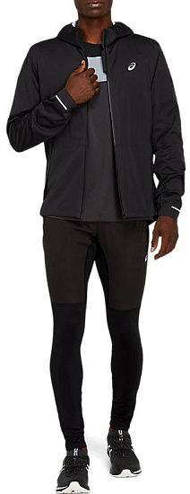 Куртка мужская ASICS Winter Accelerate Performance Black - Фото 4 большая