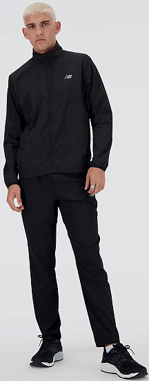 Куртка мужская New Balance NB Athletics Packable Run Black - Фото 6 большая