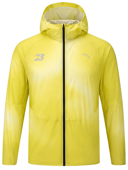 Куртка мужская Anta 852625601-3 Ethiopian Yellow/Allover Print - Фото 1 большая