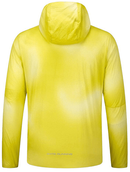 Куртка мужская Anta 852625601-3 Ethiopian Yellow/Allover Print - Фото 2 большая