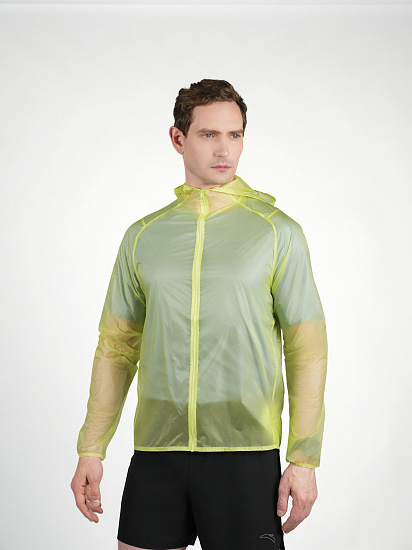 Куртка мужская Anta 852625606-1 Cyber Lime Green - Фото 3 большая