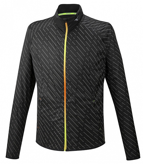 Куртка мужская Mizuno Reflect Wind Чер - Фото 1 большая