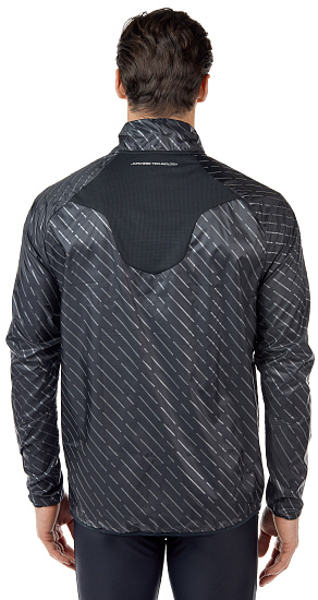 Куртка мужская Mizuno Reflect Wind Чер - Фото 6 большая