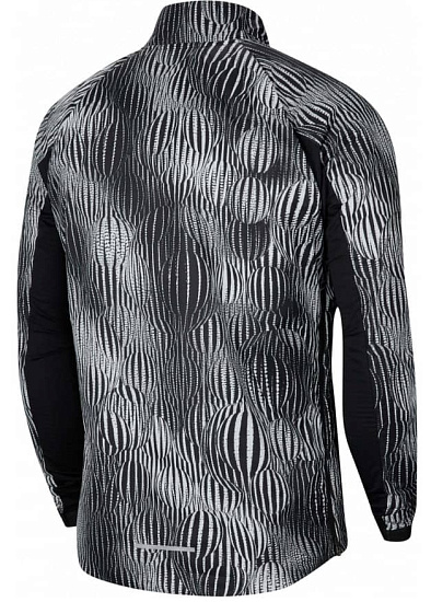 Куртка мужская Nike Element Trk Warm Pr FF Black/Black/Reflective Silv - Фото 2 большая