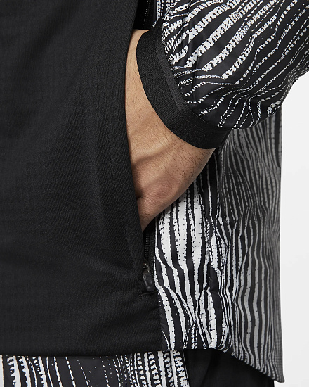 Куртка мужская Nike Element Trk Warm Pr FF Black/Black/Reflective Silv - Фото 6 большая