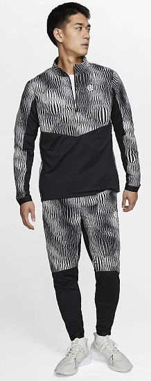 Куртка мужская Nike Element Trk Warm Pr FF Black/Black/Reflective Silv - Фото 9 большая