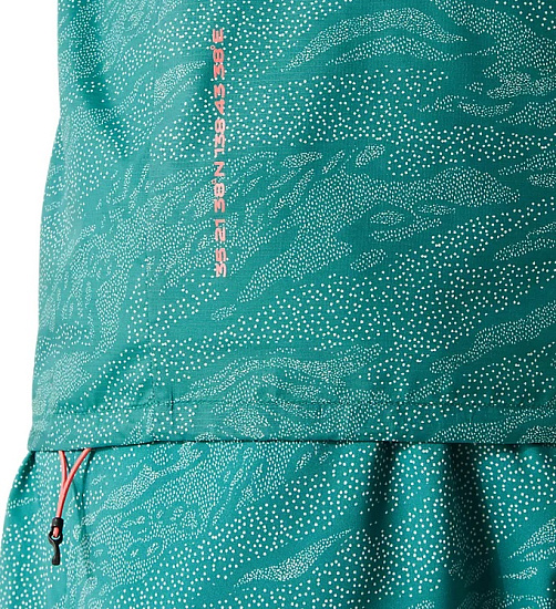 Куртка мужская ASICS Fujitrail Packable Rainy Lake/White Sage (Aop) - Фото 10 большая
