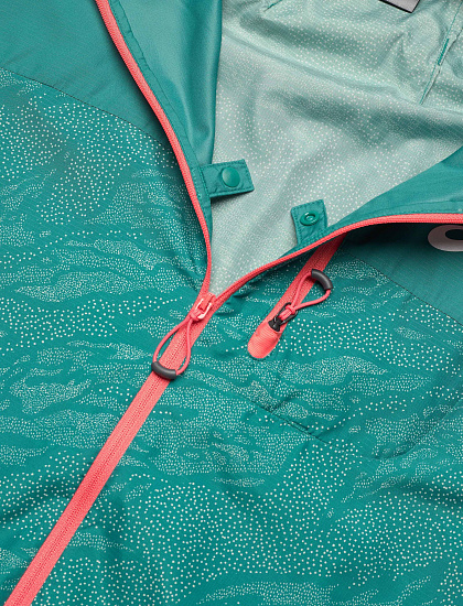 Куртка мужская ASICS Fujitrail Packable Rainy Lake/White Sage (Aop) - Фото 16 большая